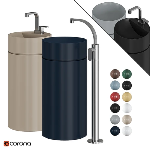 TWIN Ceramica Flaminia|水槽
