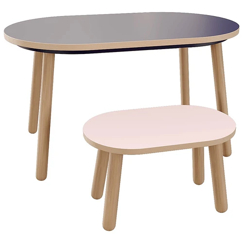 montessori现代小餐桌儿童桌