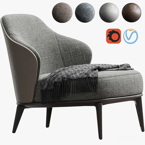 MINOTTI LESLIE扶手椅