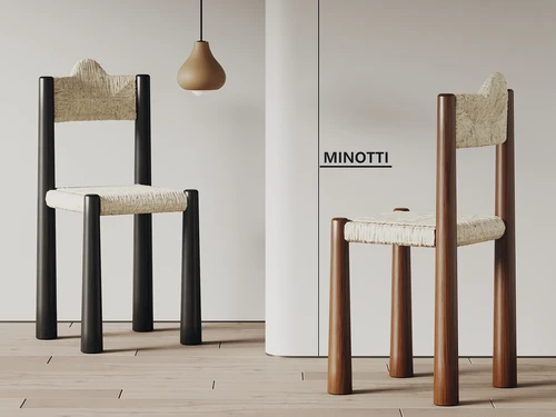 minotti 现代餐椅