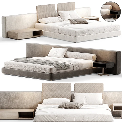 MINOTTI 双人床