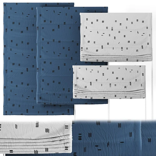 布艺窗帘 Roman blind_02