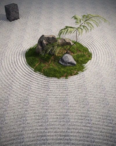 新中式庭院景观