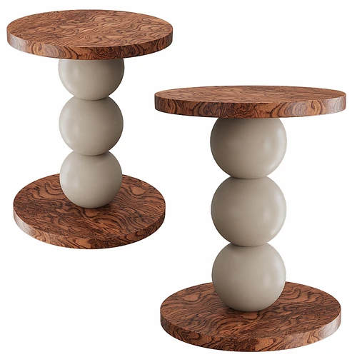 边桌 Balls 3 Bubinga Limited