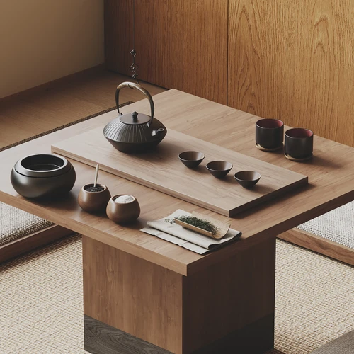 现代茶具摆件