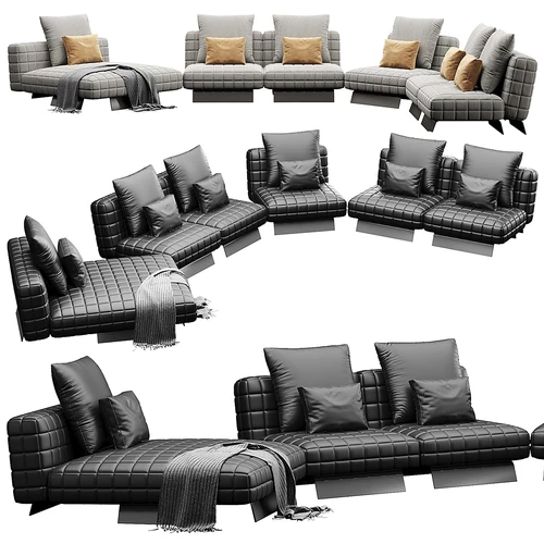 Minotti 现代多人沙发