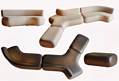Minotti 米洛提 现代异形沙发
