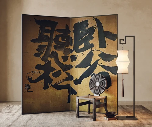 中古风屏风隔断