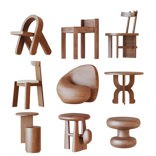 侘寂中古风家具