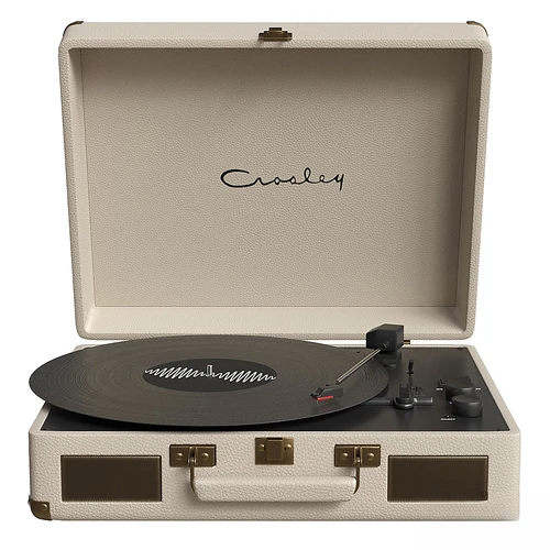 奶油色 Crosley Cruiser 黑胶唱盘
