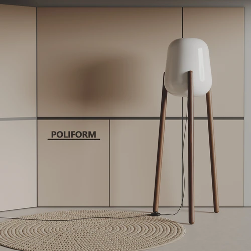 poliform侘寂风落地灯