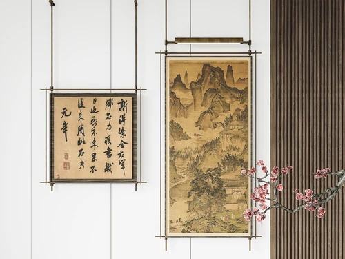 新中式装饰画挂画