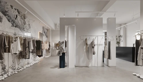 现代服装店