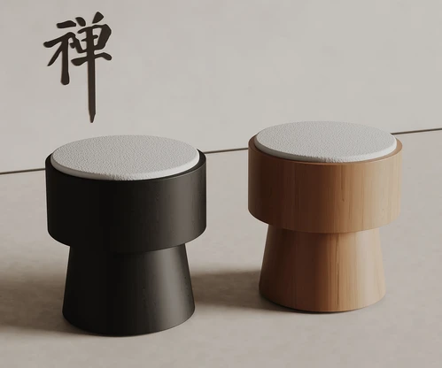 侘寂风凳子