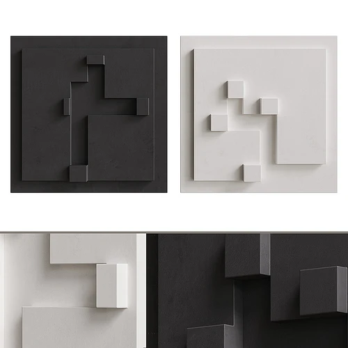现代立体装饰画