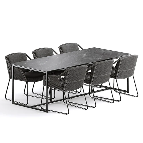 户外花园编织餐具