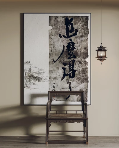 新中式装饰画挂画