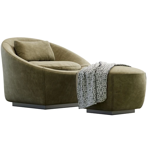 Minotti 现代单人沙发