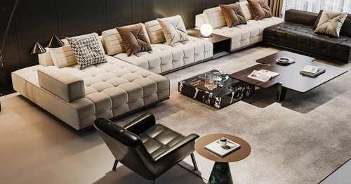 Minotti 现代客厅