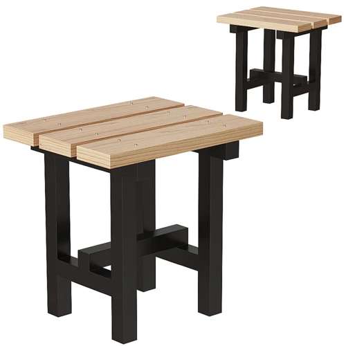 Bench 现代实木边几