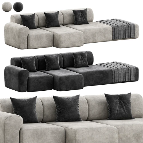 Paola Lenti 现代多人沙发
