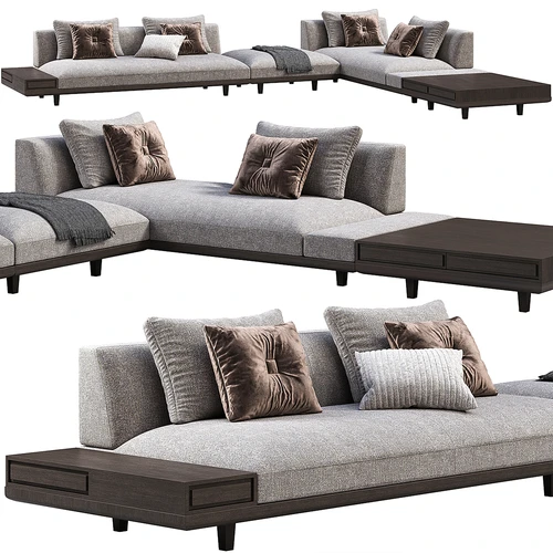 Minotti 现代多人沙发