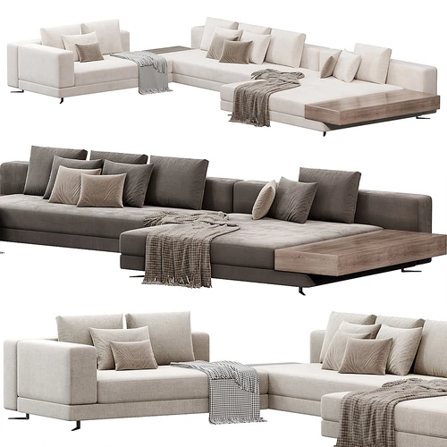 Minotti 现代多人沙发