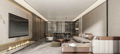 Minotti 米洛提客厅餐厅