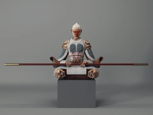 现代新中式雕塑陈设