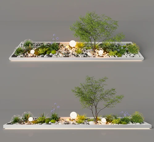 现代植物堆