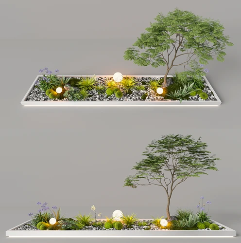 现代植物堆