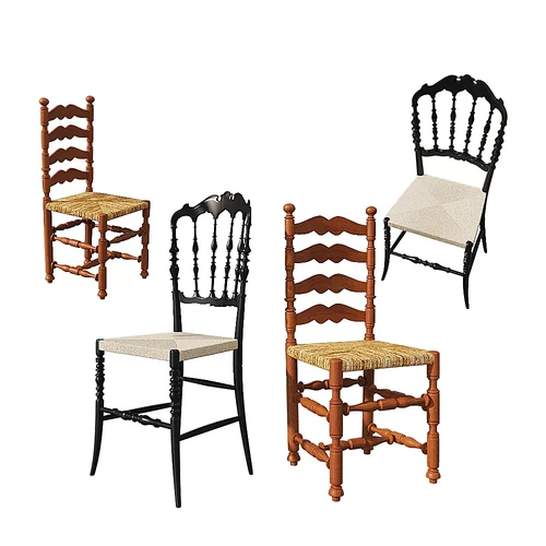 现代木质中古风椅子