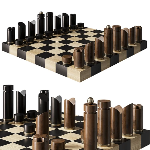 现代国际象棋摆件