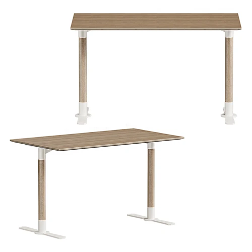 Table Jim 现代实木办公桌
