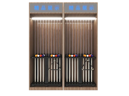 球杆展示区