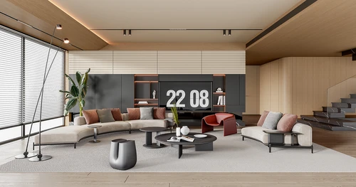 Minotti 米洛提 现代客厅