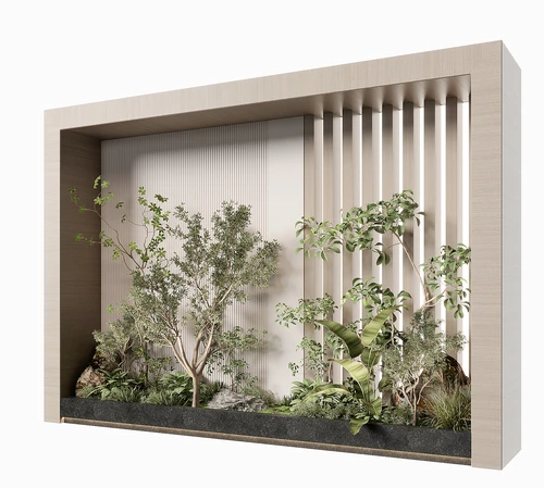 现代植物堆