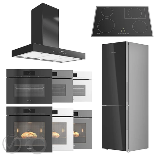 MIELE 现代烤炉冰箱油烟机