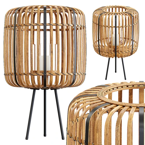Zara Home – 现代藤编台灯