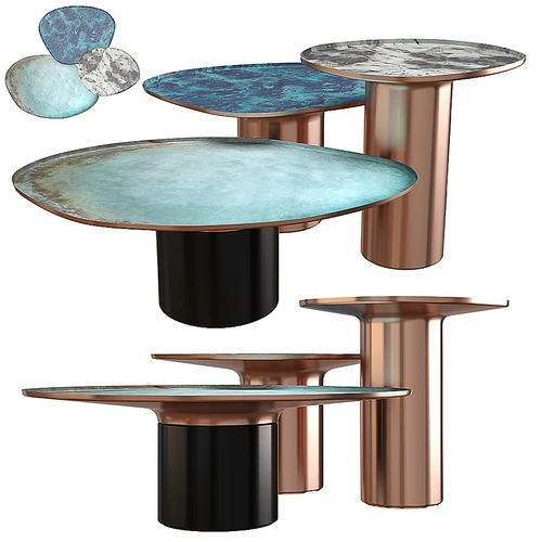 Table 现代金属茶几边几