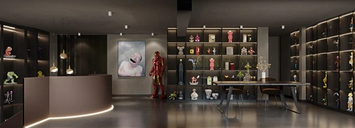 现代玩具展示厅
