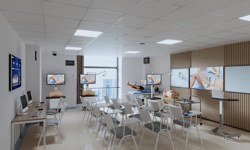 智慧妇产科医学教室3D模型