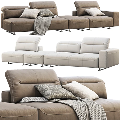 BoConcept Hampton 组合式真皮沙发