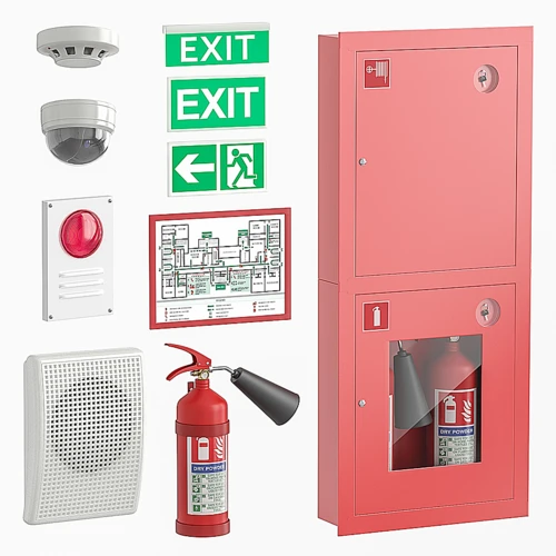 现代消防栓报警器灭火器