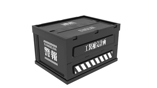 黑色家居陈列箱军用装饰工具箱