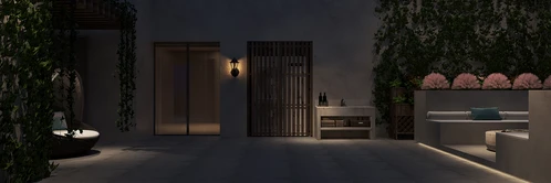 现代庭院