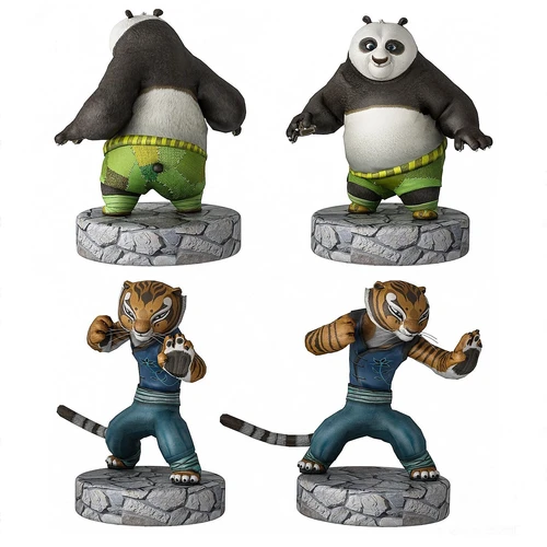 现代功夫熊猫角色手办