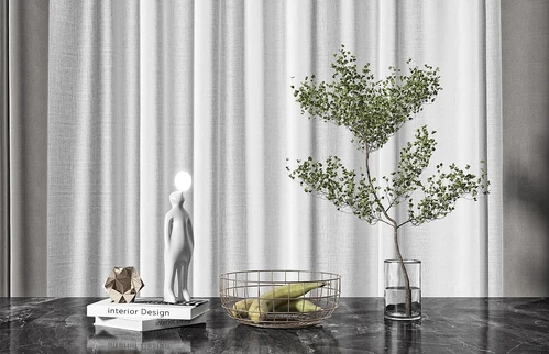 现代花瓶植物