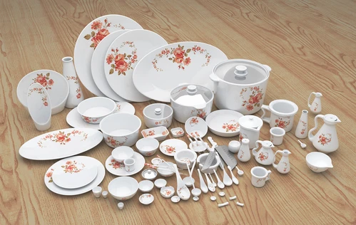 现代锅碗瓢盆碗筷盘子碟子勺子餐具
