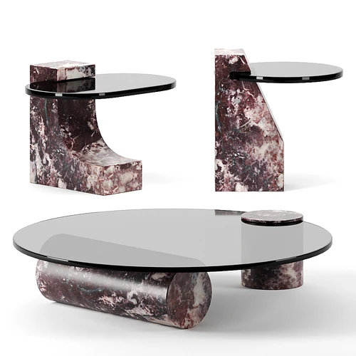 Verre Particulier咖啡桌